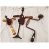 Image 1 : LOT OF 3 HAND OPERATED DRILLS