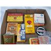 Image 4 : SPICE TINS, MEDICINE BOTTLES ETC. (FULL BOX)