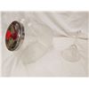 Image 1 : GLASS STORE CANDY JAR & GLASS FUNNEL