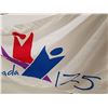 Image 2 : LARGE CANADA 125TH SCYTHES FLAG