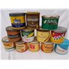 Image 1 : 12 TOBACCO TINS