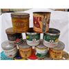 Image 4 : 14 TOBACCO TINS