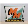 Image 1 : MM FOOD MARKET SIGN, 42 X 36"