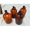 Image 1 : ANTIQUE GALLON BROWN JUGS