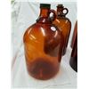 Image 2 : ANTIQUE GALLON BROWN JUGS