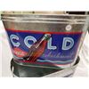 Image 2 : 2 COCA-COLA TIN ICE BUCKETS, 16 INCHES