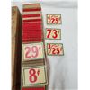 Image 2 : ANTIQUE BOX FULL OF GENERAL STORE TAGS