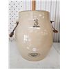 Image 1 : MEDALTA 3 GALLON, CERAMIC LID AND BUTTER CHURN
