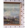 Image 4 : ANTIQUE TRAY WITH PICTURE