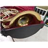 Image 6 : BRASS FRENCH HORN, MISSING MOUTH PIECE