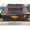 Image 2 : ANTIQUE CASH REGISTER, WOOD AND TIN