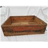 Image 1 : ANTIQUE WOODEN FISH SHIPPING CRATE 19 X 14"