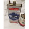 Image 2 : PRESTONE ANTIFREEZE AND ESSO TIN CAN