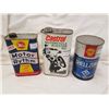 Image 1 : WHIZ, CASTROL, SHELL VARIOUS TINS *ALL FULL*