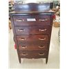 Image 1 : 5 DRAWER ANTIQUE DRESSER, EATON'S 53 X 30"