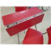 Image 4 : CHROME TABLE & 2 CHAIRS