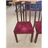 Image 2 : 2 BURGUNDY CHAIRS