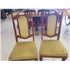 Image 3 : 2 GREENISH CUSHION CHAIRS