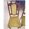 Image 5 : 2 GREENISH CUSHION CHAIRS