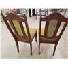 Image 6 : 2 GREENISH CUSHION CHAIRS