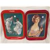 Image 1 : 2 COCA-COLA TRAYS 15"