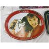 Image 3 : 2 COCA-COLA TRAYS AND PAPER AD