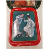 Image 2 : 2 COCA-COLA TRAYS 14" AND 13"