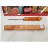 Image 3 : 12X9" COKE SIGN AND OLD COCA-COLA ICE PICK