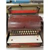 Image 1 : OLD WOOD AND TIN CASH REGISTER 19" WIDE