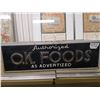 Image 1 : OK FOOD COLORFUL ELECTRIC SIGN, WORKS, 24 X 7"