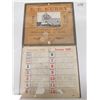Image 2 : E.E. HURRY SHELLBROOK, SK 1928/29 CALENDAR 17 X 10"