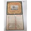 Image 1 : E.E. HURRY SHELLBROOK, SK 1930/31 CALENDAR 17 X 10"