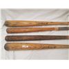 Image 1 : 4 WOODEN BATS LOT #1