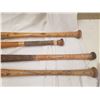 Image 2 : 4 WOODEN BATS LOT #1