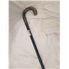 Image 1 : ANTIQUE CANE SILVER HANDLE SWEDISH ENGRAVING