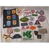 Image 1 : MIXED LOT OF VINTAGE PATCHES AND 1934 CAR TAG