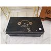 Image 2 : POPCORN WOODEN BOX, CASH BOX AND METAL STAND