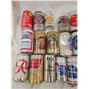 Image 3 : BEER CAN POP LOT WITH SUGAR BOX