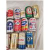Image 5 : BEER CAN POP LOT WITH SUGAR BOX