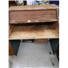 Image 1 : ROLLTOP DESK ON MISMATCHED STAND, 40" WIDE