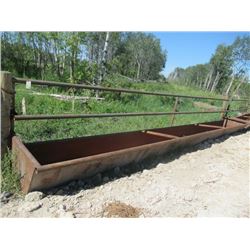 2 -30' Metal Bunk Feeder w ADj 3 Way Feed Bar (One money for Both)