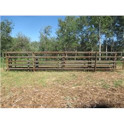 6- 30' 5 Bar Metal Self Standing Panels (One Money for All)