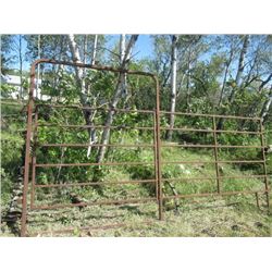 Metal 12' 6 Bar Panel w Walk Through Gate