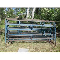10-Metal 10' Painted 5 Bar Panels (One Money for All)
