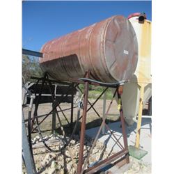 500 Gal Fuel Tank & Metal Stand