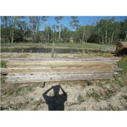 62 - Rough Cut 2" x 6" x 13' - A Few are Longer (One Money for All)