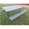 Image 2 : Lifetime Folding Poly Picnic Table