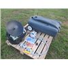 Image 1 : Grey Poly Water Tank, Propane Regulator, RV Satellite Dish, Plus more (One money for All)