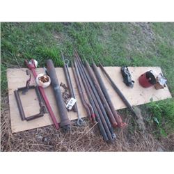 6 Bale Forks, PTO Shaft (One money for All)