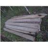 Image 1 : 17- 8' Treated Sharpened  Fence Posts (One money for All)